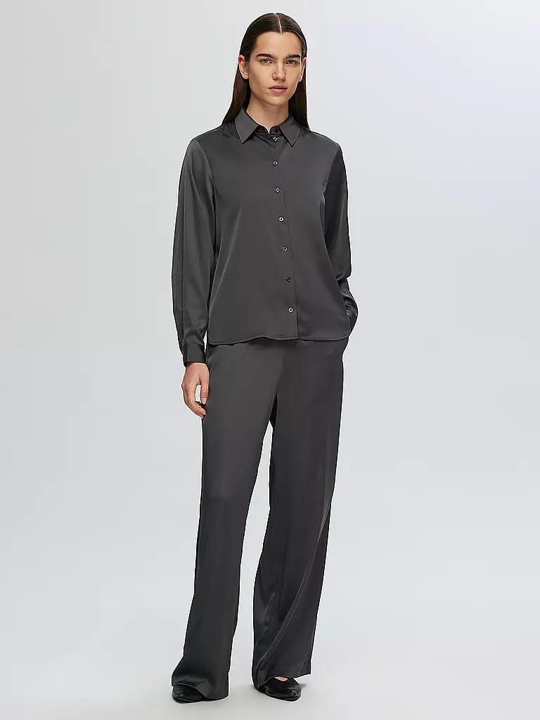 SELECTED FEMME | Bluse  SLFLENA-FRANZISKA | Gris