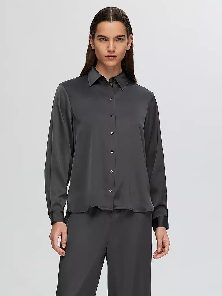 SELECTED FEMME | Bluse  SLFLENA-FRANZISKA | Gris
