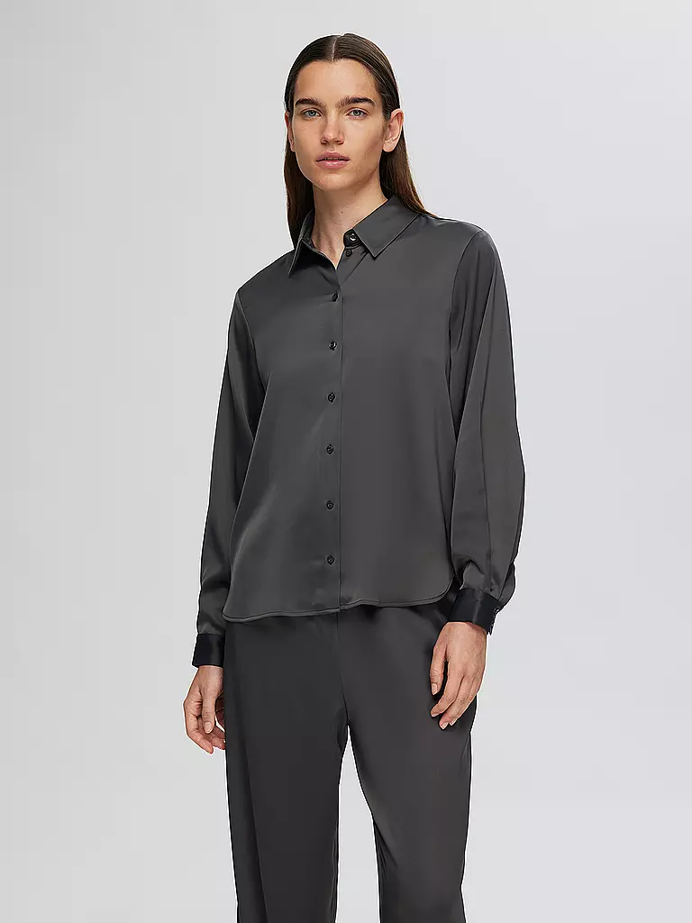 SELECTED FEMME | Bluse  SLFLENA-FRANZISKA | Gris