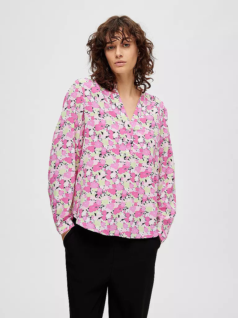 SELECTED FEMME | Bluse SLFMIVI  | Fucsia