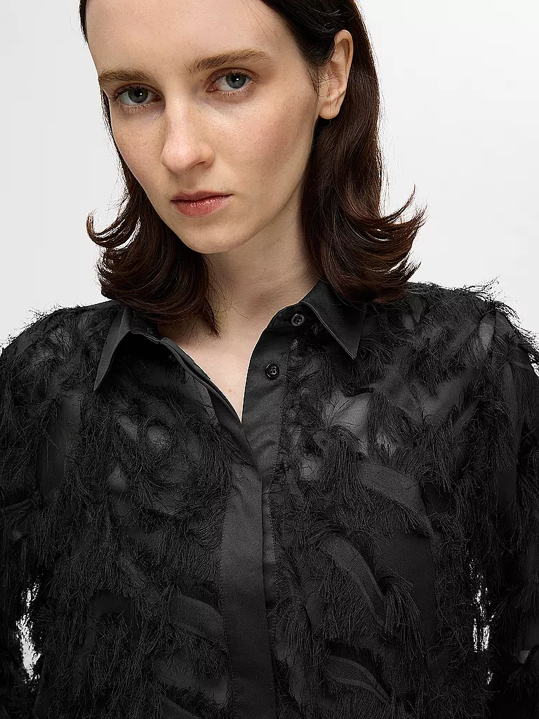 SELECTED FEMME | Bluse SLFMYLINE | Negro