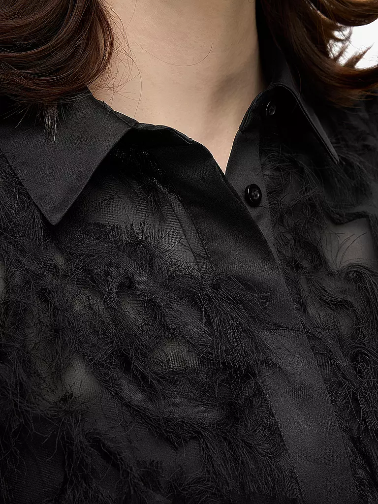 SELECTED FEMME | Bluse SLFMYLINE | Negro