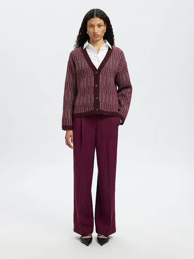 SELECTED FEMME | Cárdigan SLFALVA
Marca: SELECTED FEMME
Color: rojo oscuro
Categorías: Moda, Mujer
Largo de manga: Manga larga
Escote: Cuello en V
Material: Lana, Alpaca, Poliéster / Poliamida, Nailon, Elástico
Diseño: Liso
Corte (Prenda exterior): Suelto
Estilo: Pu |