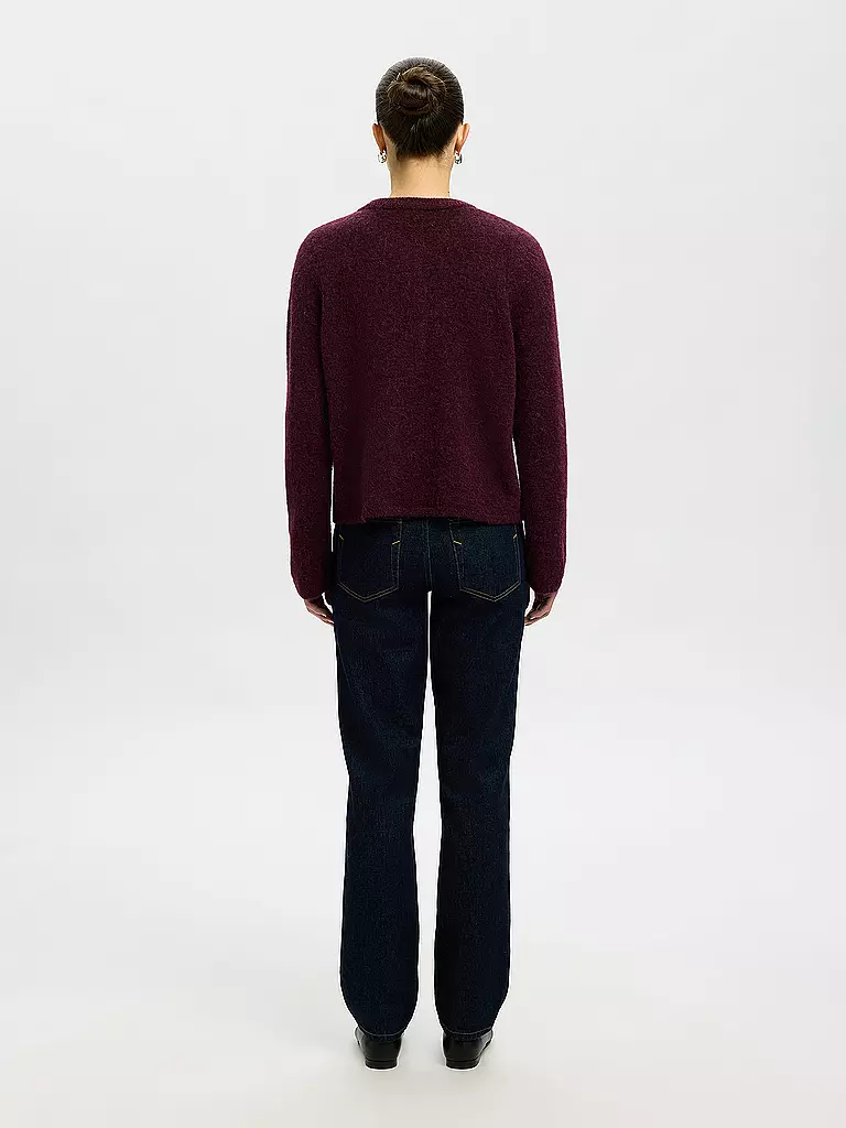 SELECTED FEMME | Cárdigan SLFLULU | Rojo oscuro