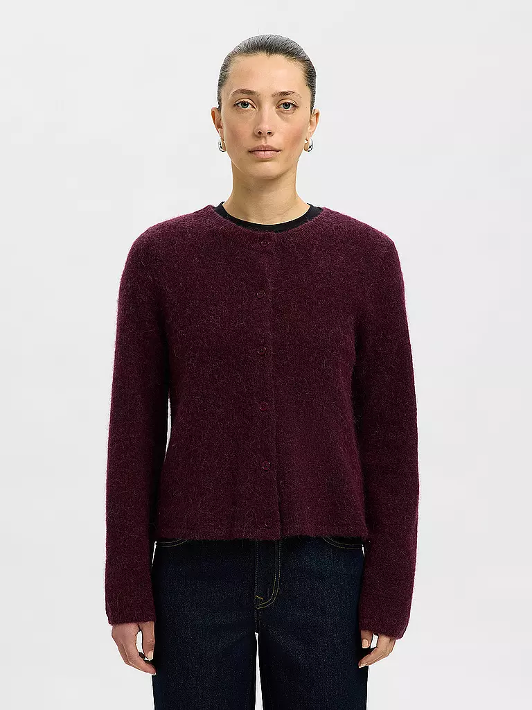SELECTED FEMME | Cárdigan SLFLULU | Rojo oscuro