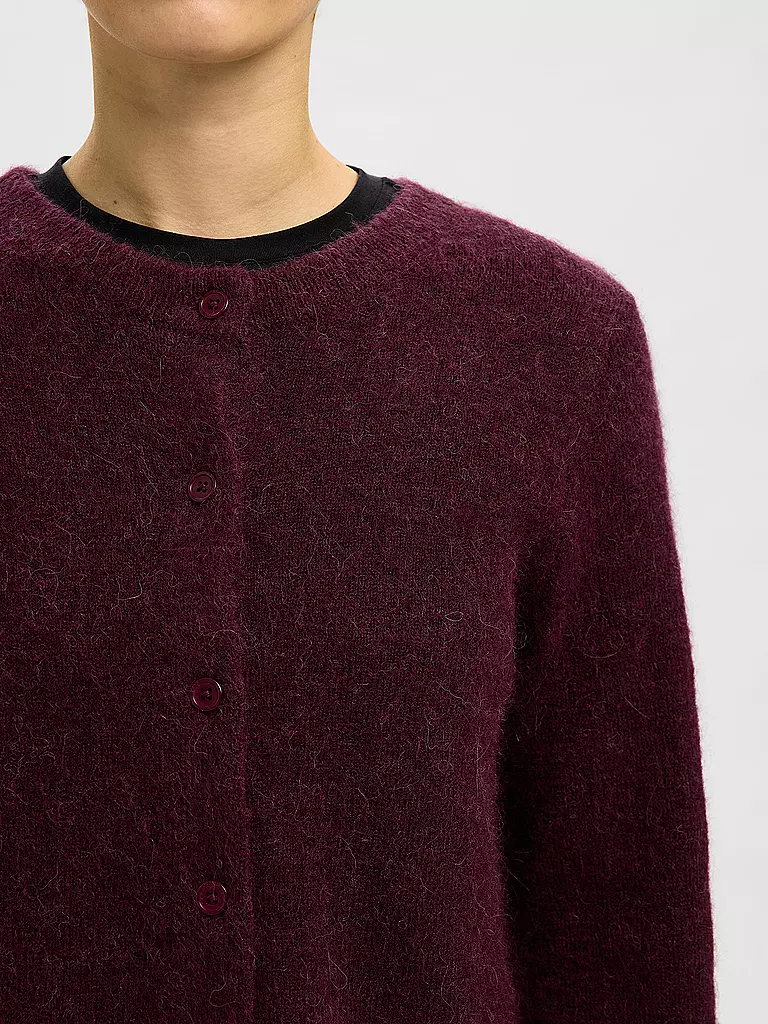 SELECTED FEMME | Cárdigan SLFLULU | Rojo oscuro