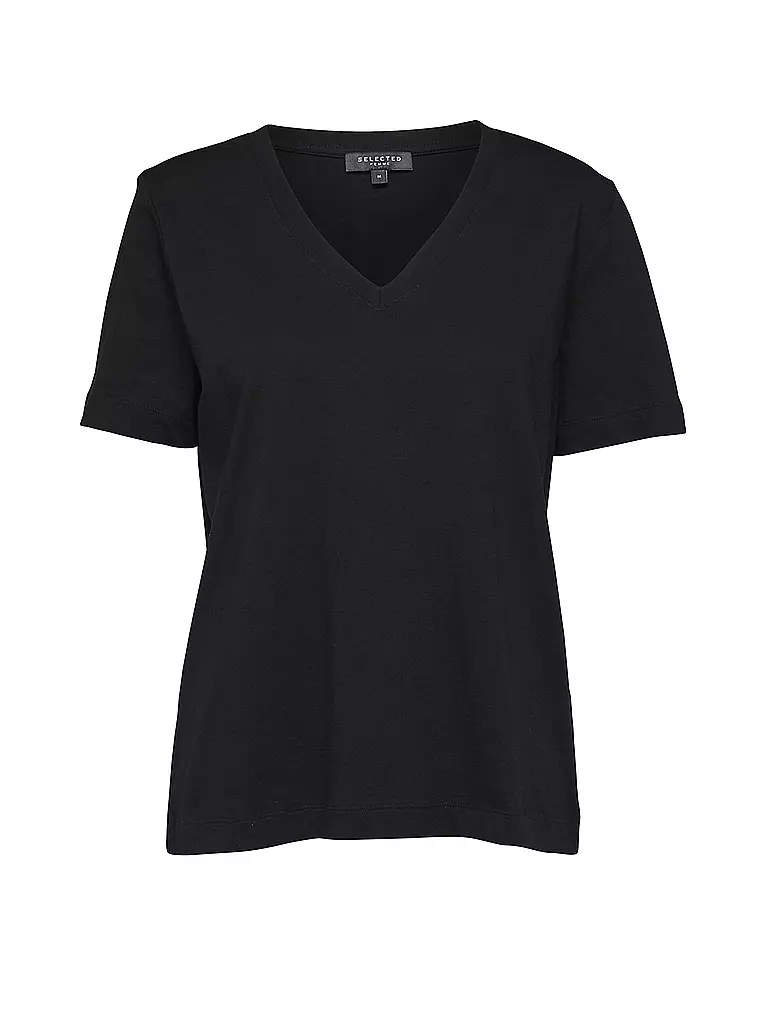 SELECTED FEMME | Camiseta "SLFSTANDARD" | Negro