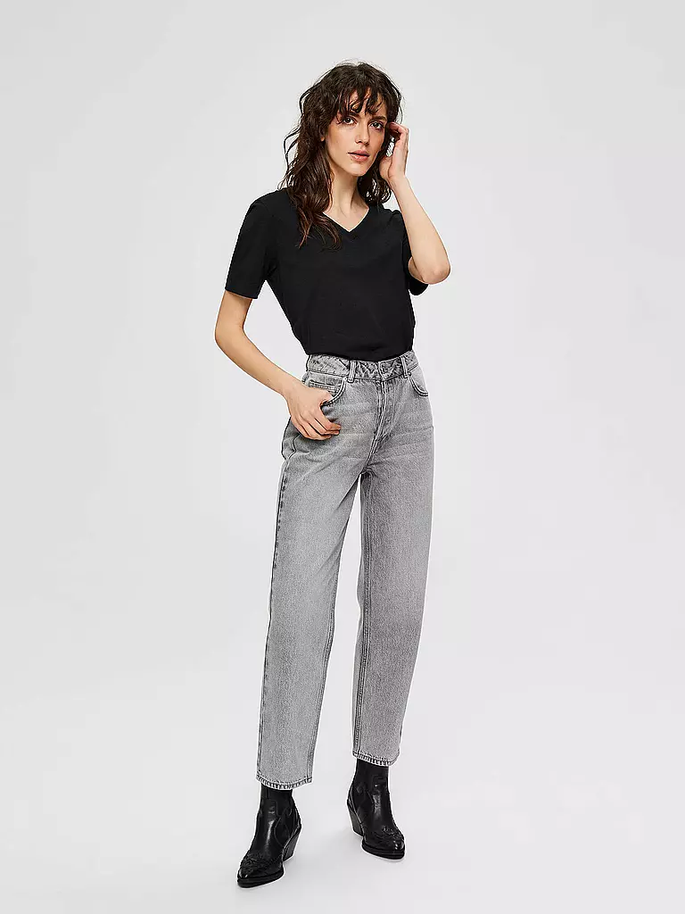 SELECTED FEMME | Camiseta "SLFSTANDARD" | Negro