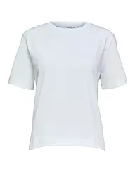 SELECTED FEMME | Camiseta Boxy Fit SLFESSENTIAL | Blanco