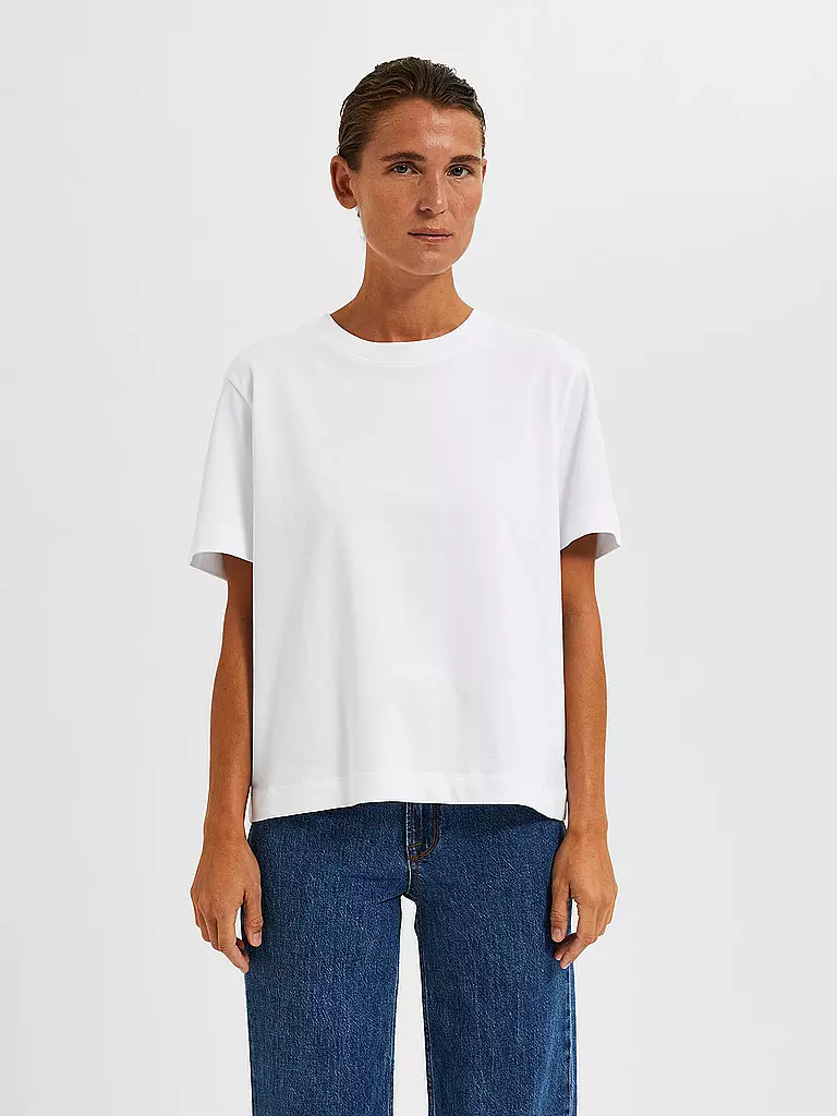 SELECTED FEMME | Camiseta Boxy Fit SLFESSENTIAL | 