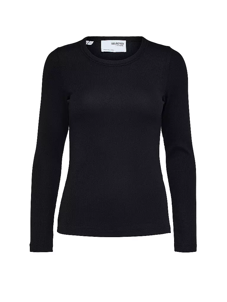 SELECTED FEMME | Camiseta de manga larga SLFDIANNA | Negro