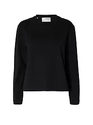 SELECTED FEMME | Camiseta de manga larga SLFESSENTIAL | Negro