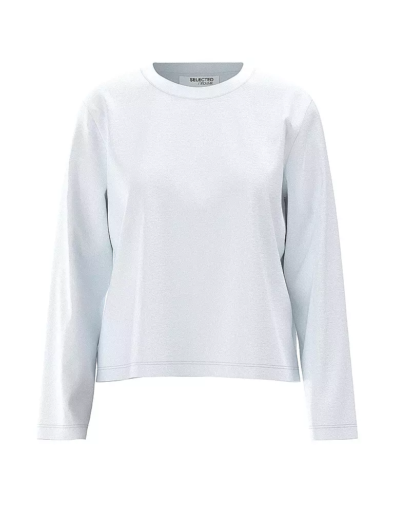 SELECTED FEMME | Camiseta de manga larga SLFESSENTIAL | Blanco