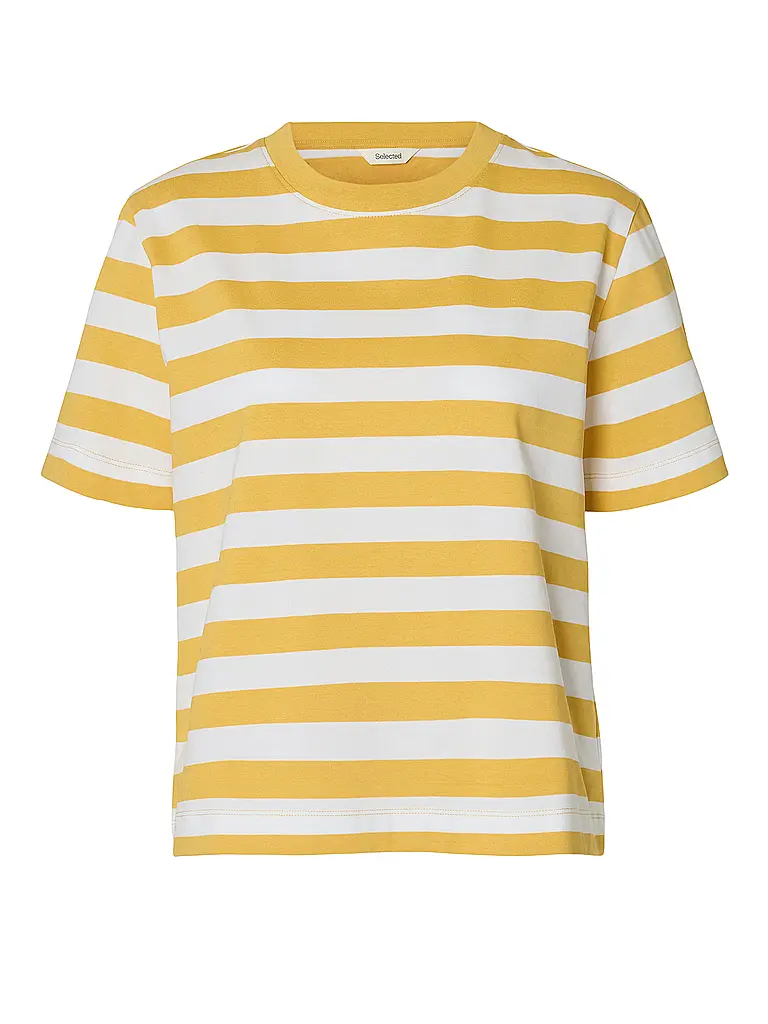 SELECTED FEMME | Camiseta SLFESSENTIAL
Marca: SELECTED FEMME
Color: blanco
Categorías: Moda, Mujer

Largo de manga: Manga corta
Escote: Cuello redondo
Material: Jersey, Algodón
Diseño: Rayas
Corte (Prenda superior): Regular | Blanco