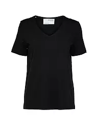 SELECTED FEMME | T-Shirt SLFESSENTIAL | Negro