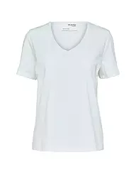 SELECTED FEMME | T-Shirt SLFESSENTIAL | Blanco