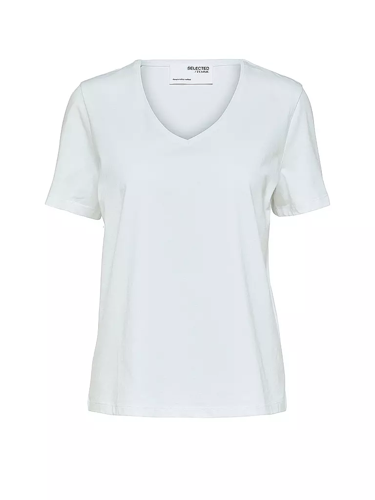 SELECTED FEMME | Camiseta SLFESSENTIAL | Blanco