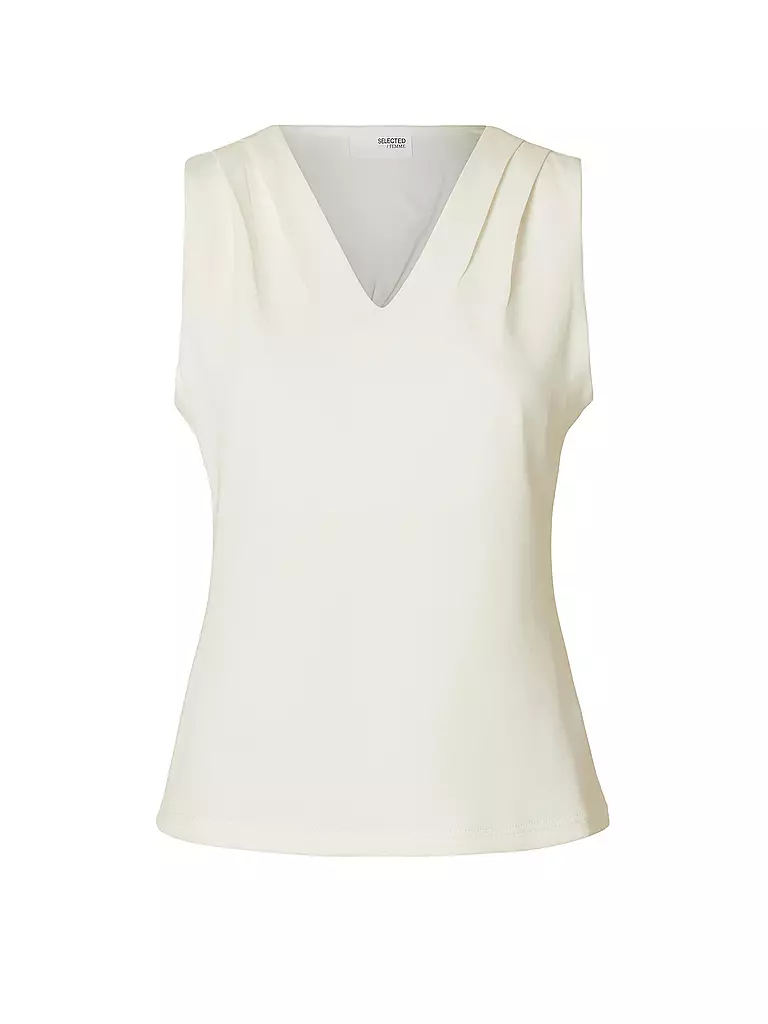 SELECTED FEMME | Camiseta SLFTENNY | Blanco