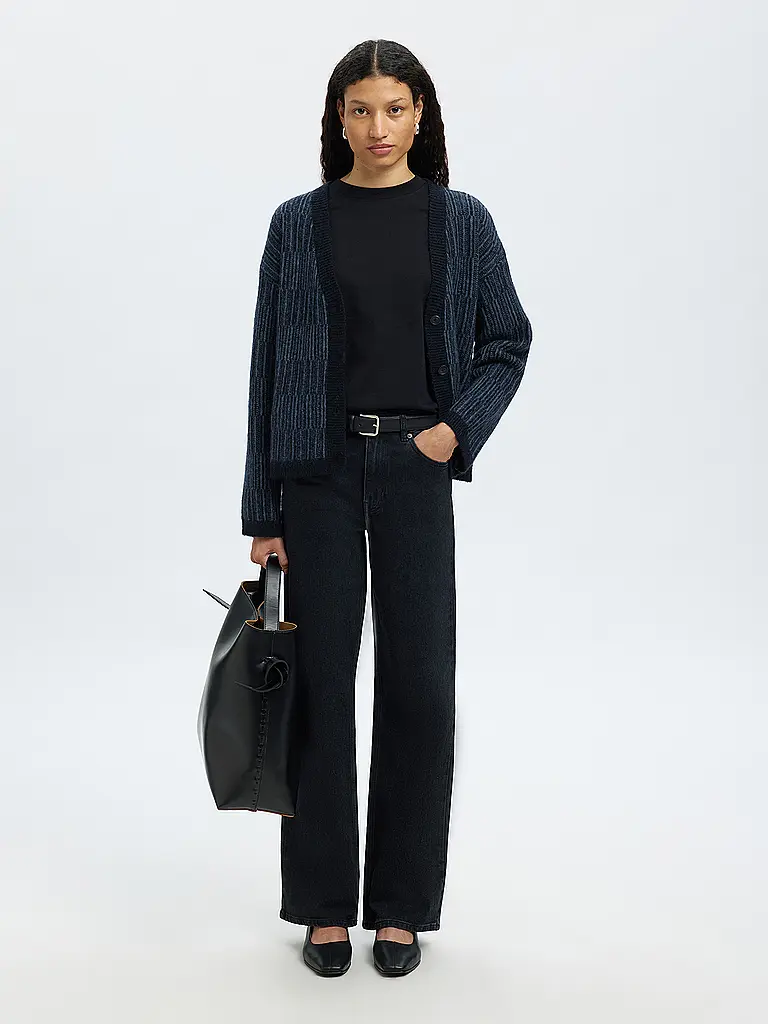 SELECTED FEMME | Cardigan SLFALVA | Azul oscuro