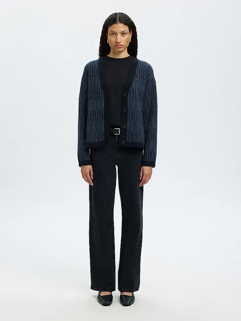 SELECTED FEMME | Cardigan SLFALVA | Azul oscuro