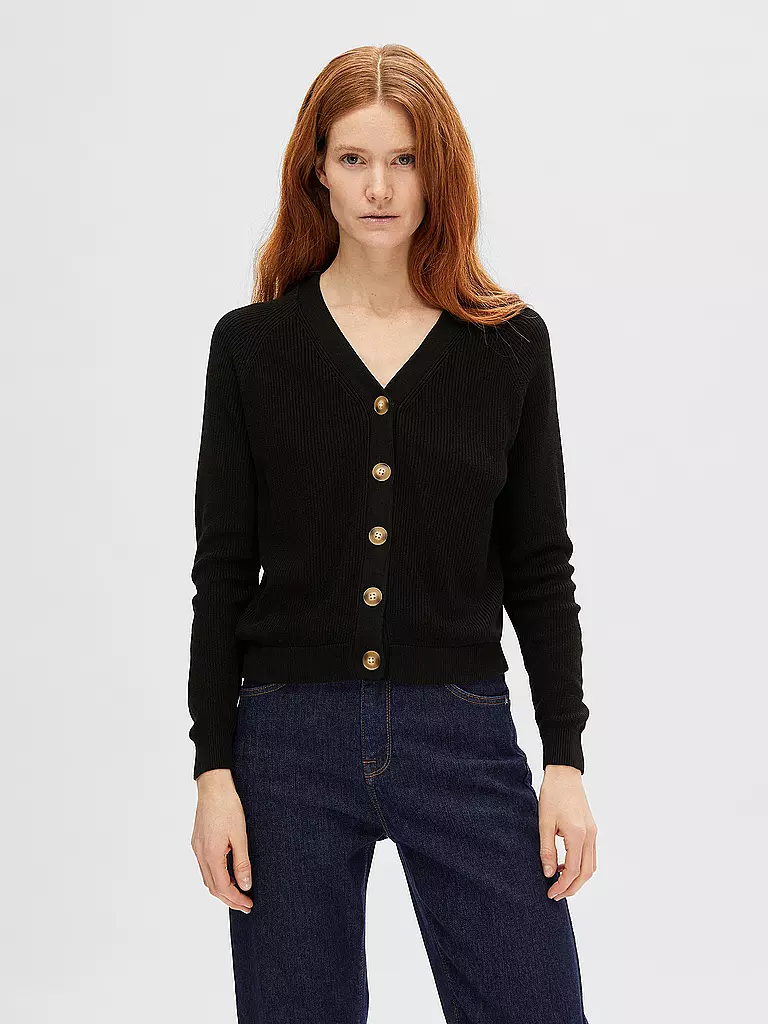 SELECTED FEMME | Cardigan SLFELINNA | Negro