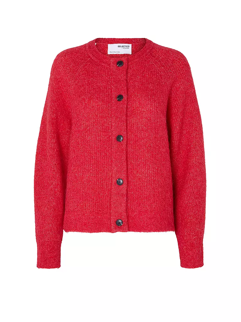 SELECTED FEMME | Cardigan SLFLULU  | Rojo