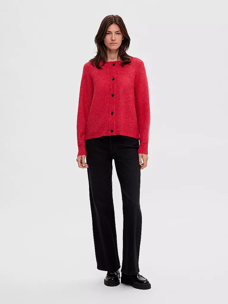 SELECTED FEMME | Cardigan SLFLULU  | Rojo