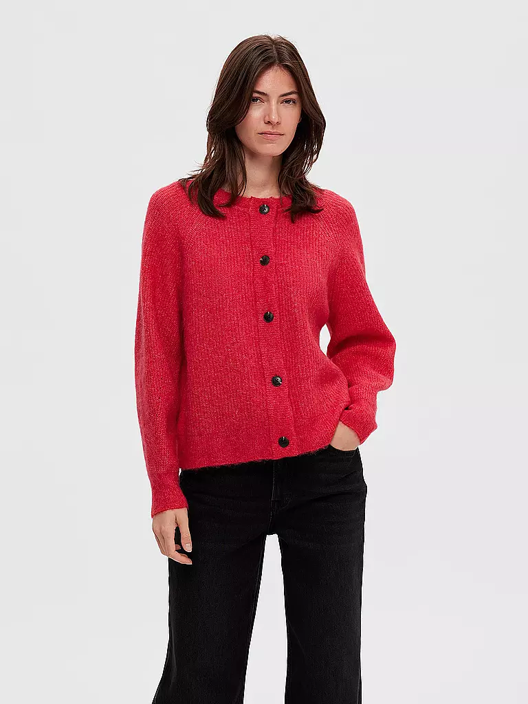 SELECTED FEMME | Cardigan SLFLULU  | Rojo