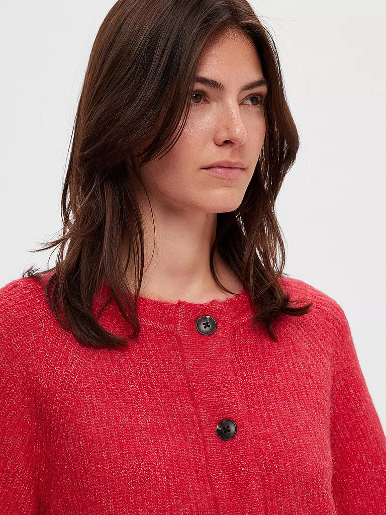 SELECTED FEMME | Cardigan SLFLULU  | Rojo