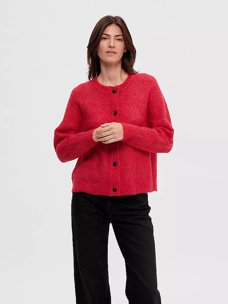 SELECTED FEMME | Cardigan SLFLULU  | Rojo