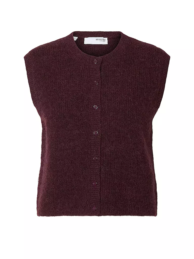 SELECTED FEMME | Chaleco SLFLULU | Rojo oscuro