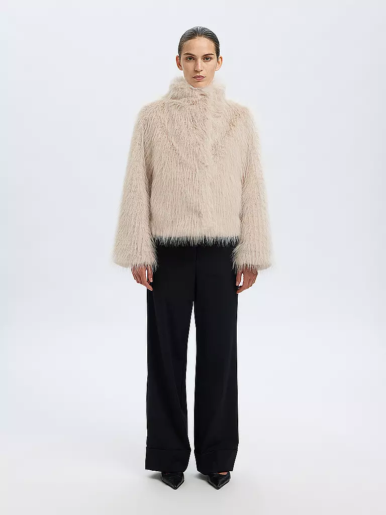 SELECTED FEMME | Chaqueta con aspecto de piel | 