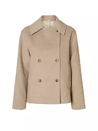 SELECTED FEMME | Chaqueta de lana SLFALMA | Beige