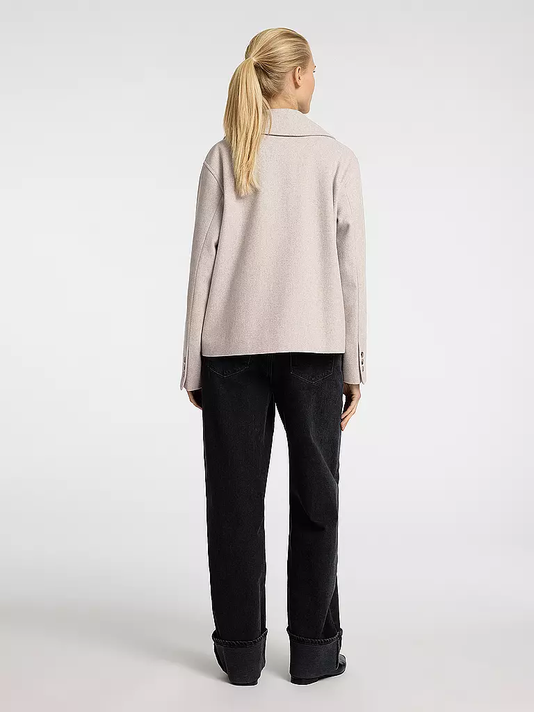 SELECTED FEMME | Chaqueta de lana SLFALMA | Beige