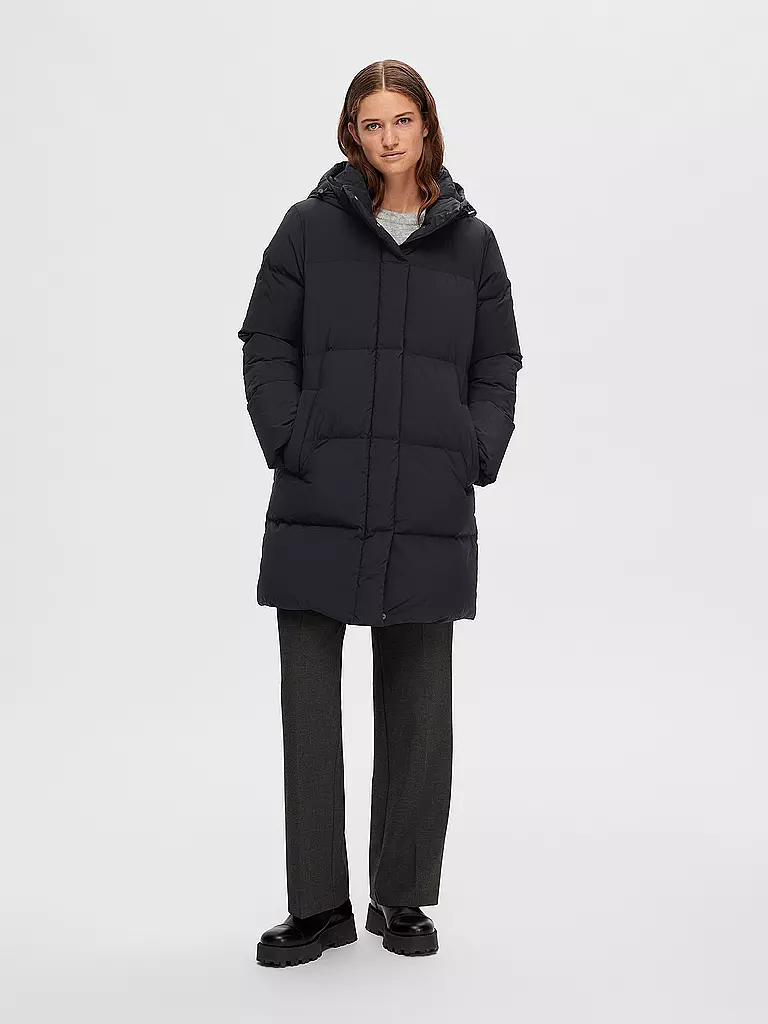 SELECTED FEMME | Daunenmantel SLFRIGGA | Negro
