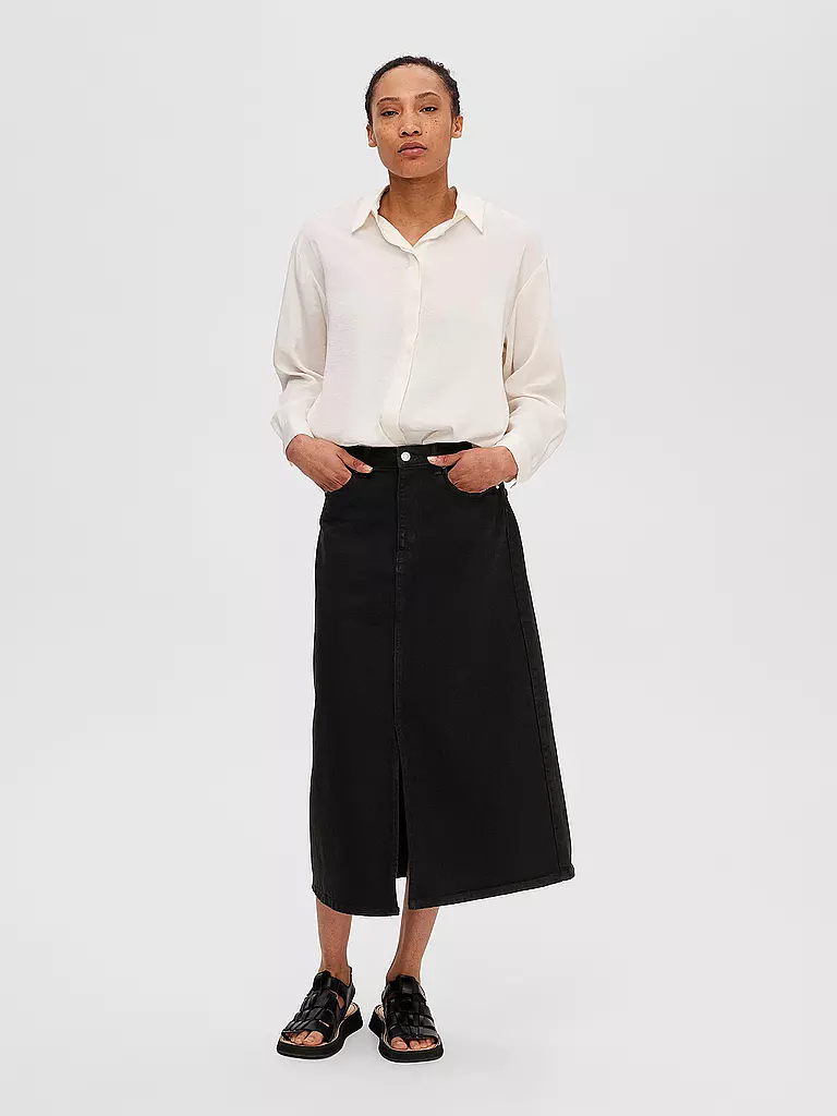 SELECTED FEMME | Falda vaquera de talle alto SLFKRISTA | 