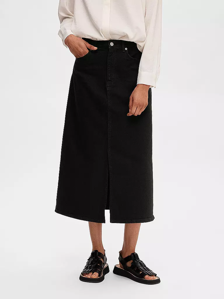 SELECTED FEMME | Falda vaquera de talle alto SLFKRISTA | 