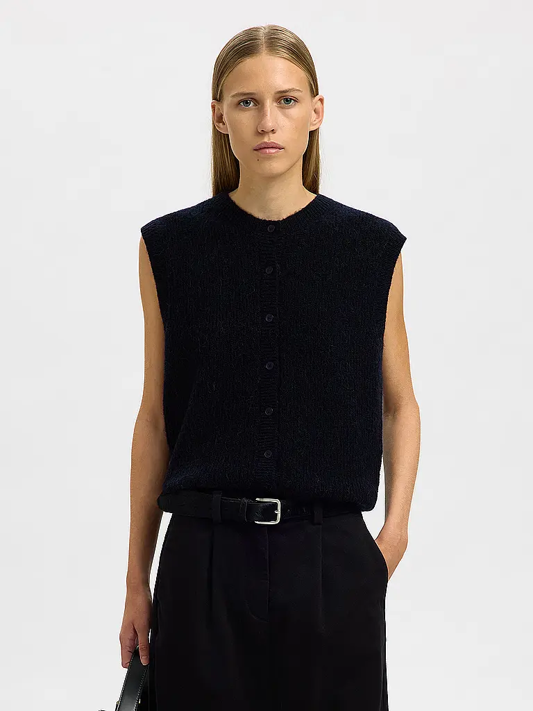 SELECTED FEMME | Gilet SLFLULU | Azul oscuro