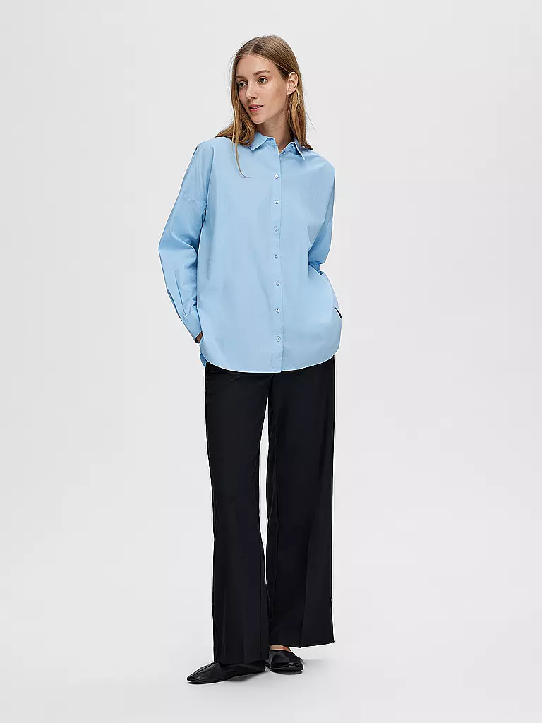SELECTED FEMME | Hemdbluse SLFDINA-SANNI | Azul claro