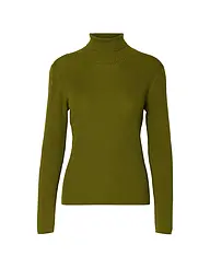 SELECTED FEMME | Jersey de cuello alto SLFTHEA | Oliva