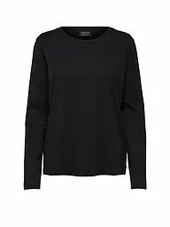 SELECTED FEMME | Langarmshirt " SLFSTANDARD " | Negro