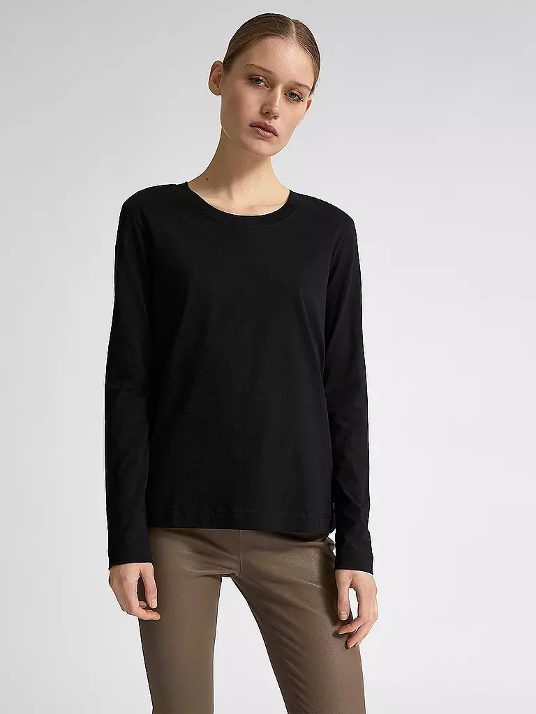 SELECTED FEMME | Langarmshirt " SLFSTANDARD " | Negro