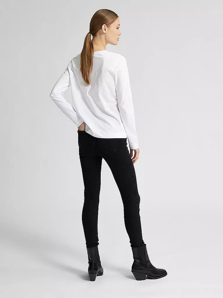 SELECTED FEMME | Langarmshirt " SLFSTANDARD " | Blanco