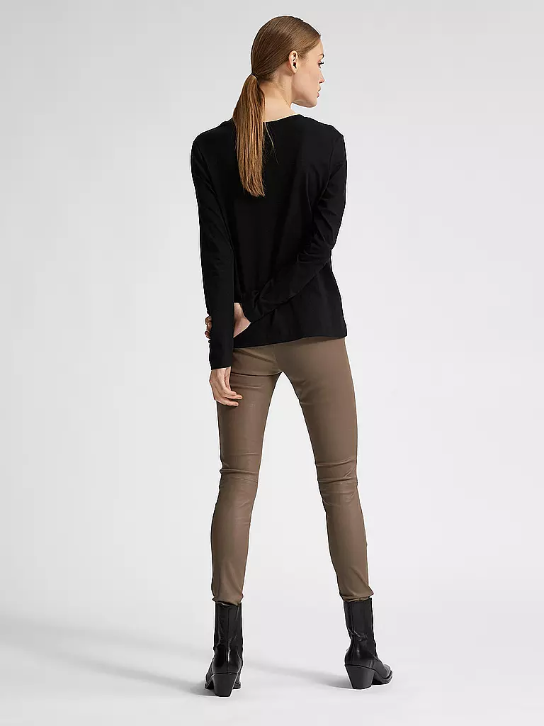 SELECTED FEMME | Langarmshirt " SLFSTANDARD " | Negro