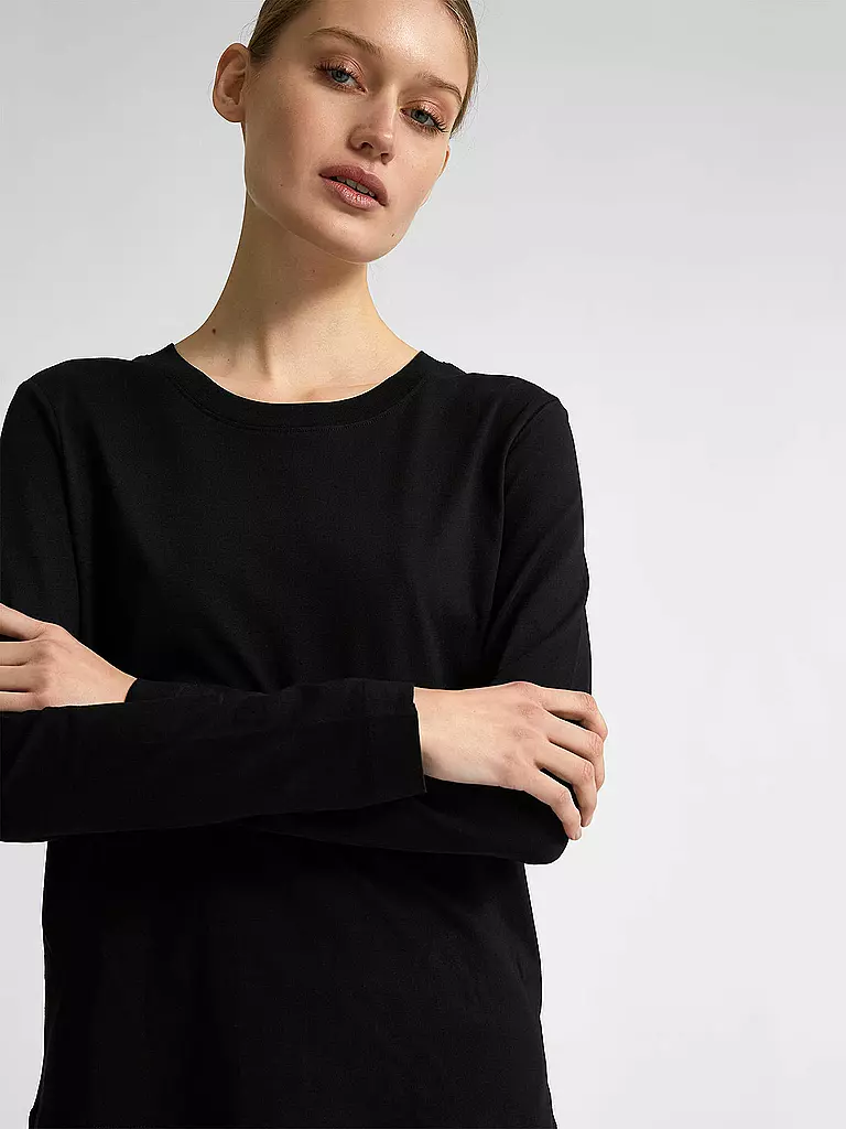 SELECTED FEMME | Langarmshirt " SLFSTANDARD " | Negro