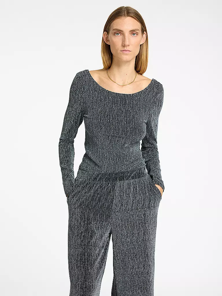 SELECTED FEMME | Langarmshirt SLFANITA | Negro