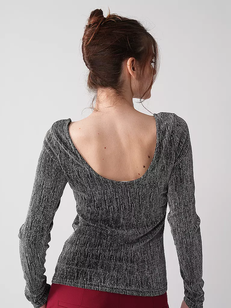 SELECTED FEMME | Langarmshirt SLFANITA | Negro