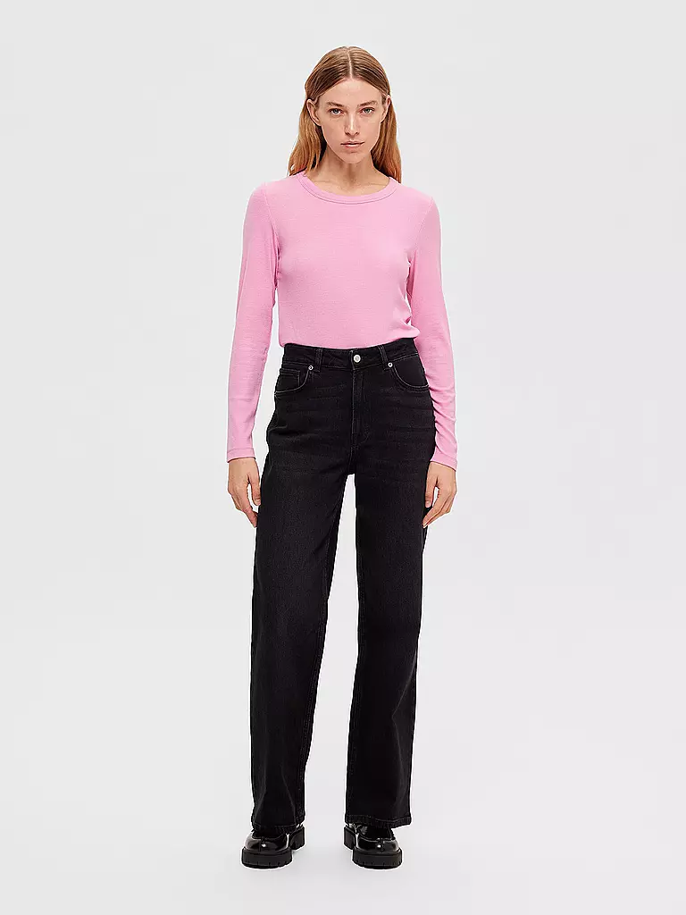 SELECTED FEMME | Langarmshirt SLFDIANNA  | Rosa