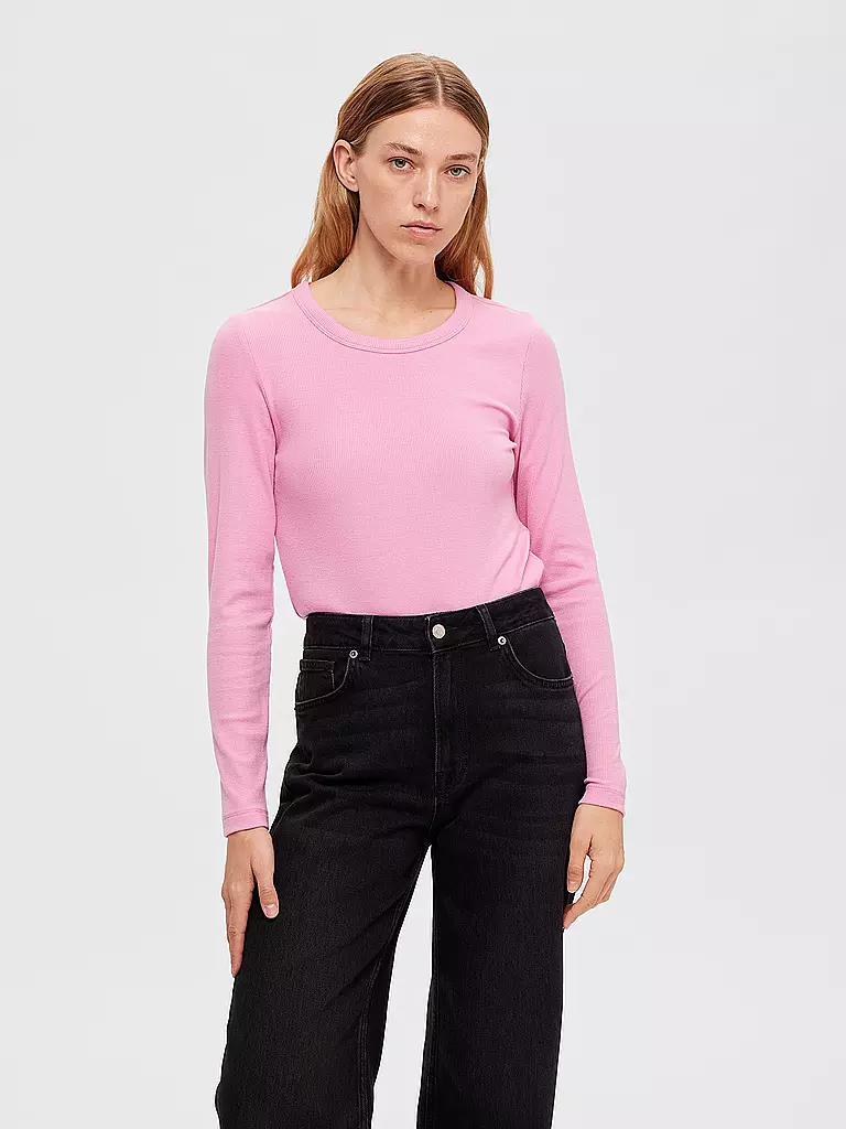 SELECTED FEMME | Langarmshirt SLFDIANNA  | Rosa