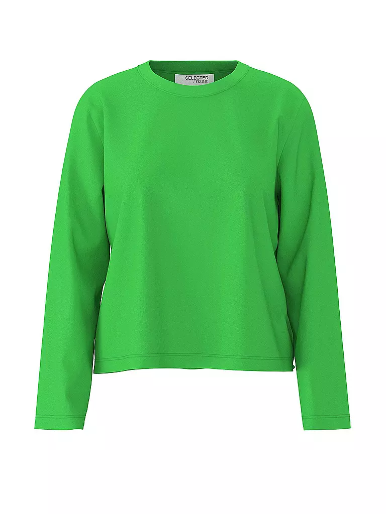 SELECTED FEMME | Langarmshirt SLFESSENTIAL | Verde